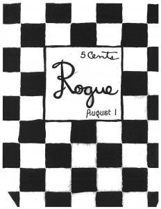 Checkboard cover of Rogue Aug 1, 1915.