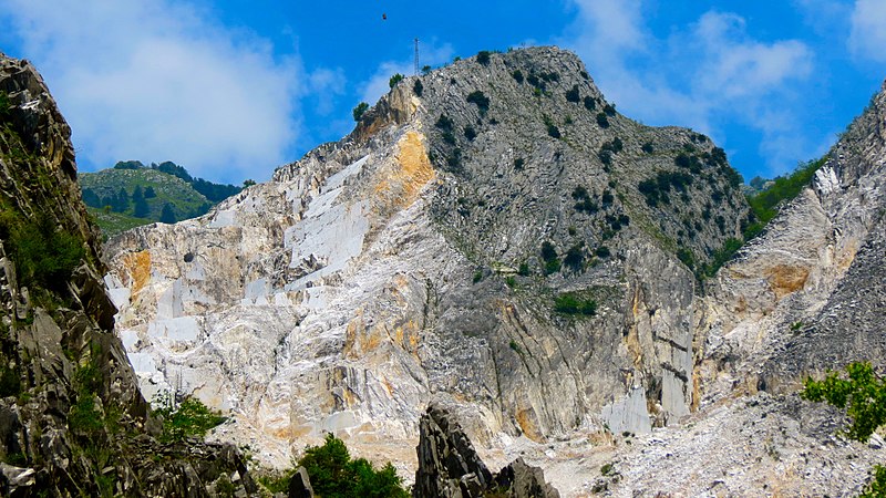 Apuanne Alps near Carrara