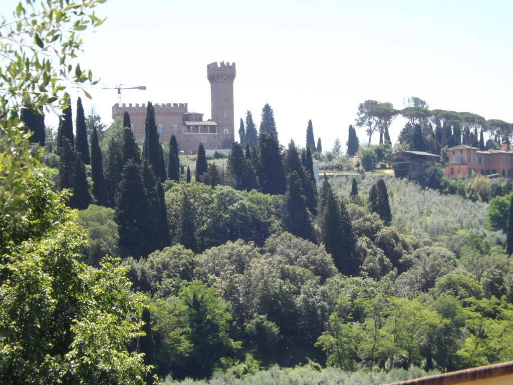 San Leonardo view, castle
