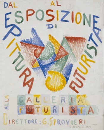 Futurist Exposition Poster