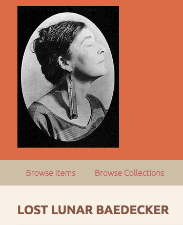 home page of Loy poetry gallery featuring photo of Loy