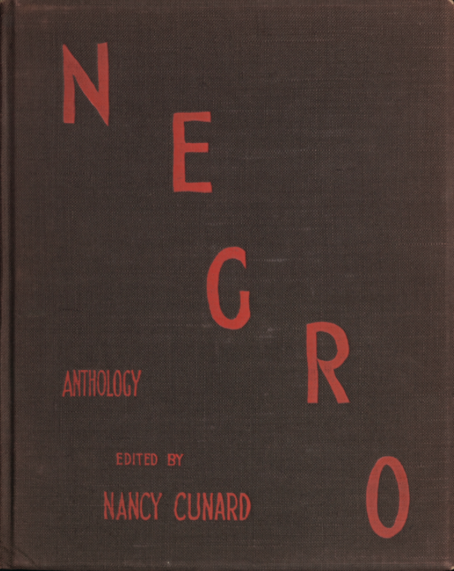cover of Negro Anthology