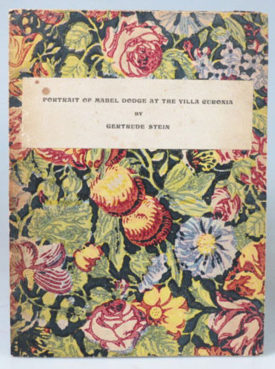 Cover of Stein's "Mabel Dodge at the Villa Curonia"