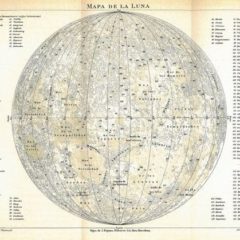 1901 map of the moon
