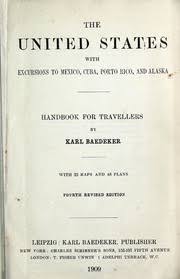 title page, baedeker guide to the u.s.