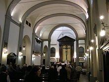 Interior, Chiesa dei santi franceso, Florence