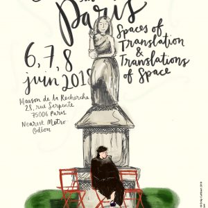 Poster for Elizabeth Bishop in Paris conference
