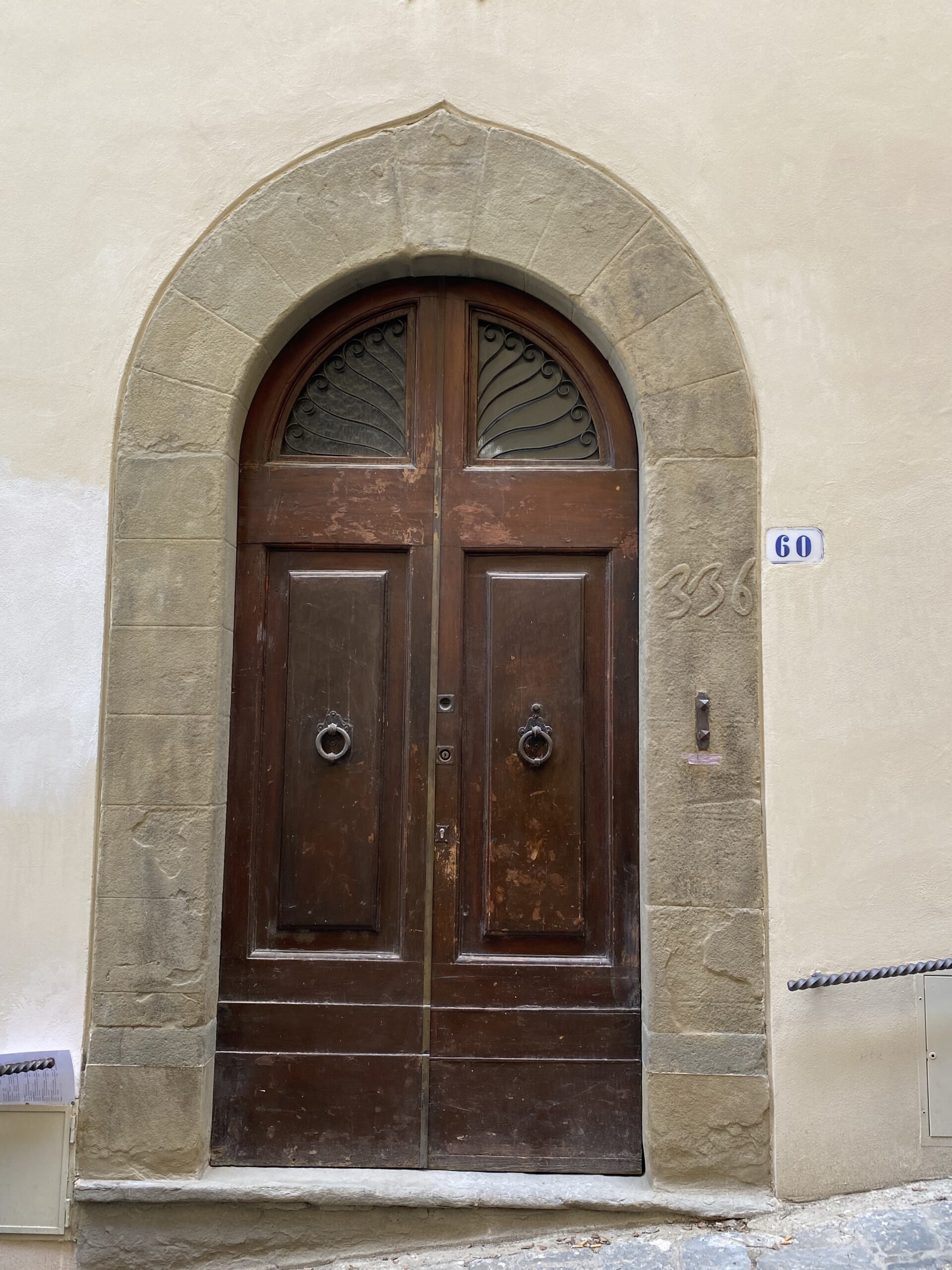 Photo of the door to Loy's Costa San Giorgio Home.