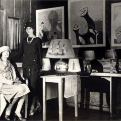 interior of Loy's lamp shop