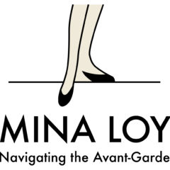 website logo, pointed feet