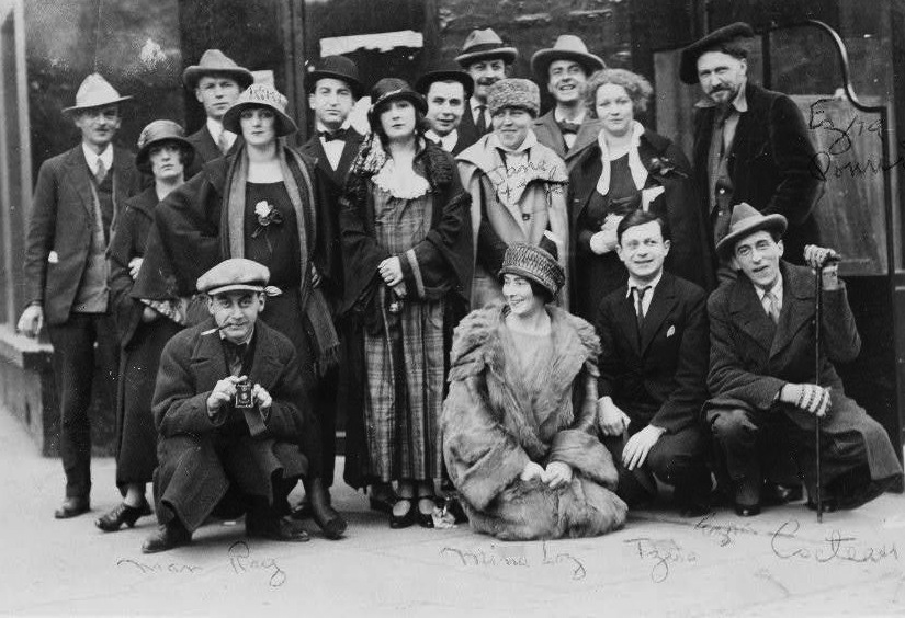 members of avant garde in Paris in 1920s