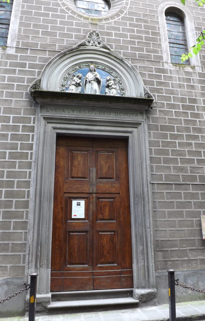 Door of Santa Lucia dei Magnoli