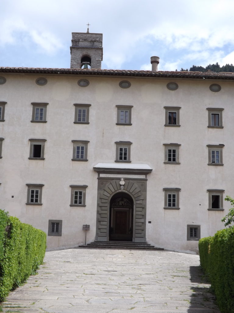 Front of Vallombrosa Abbey