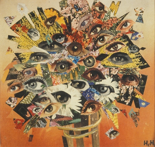 eye collage by Hannah Hoch